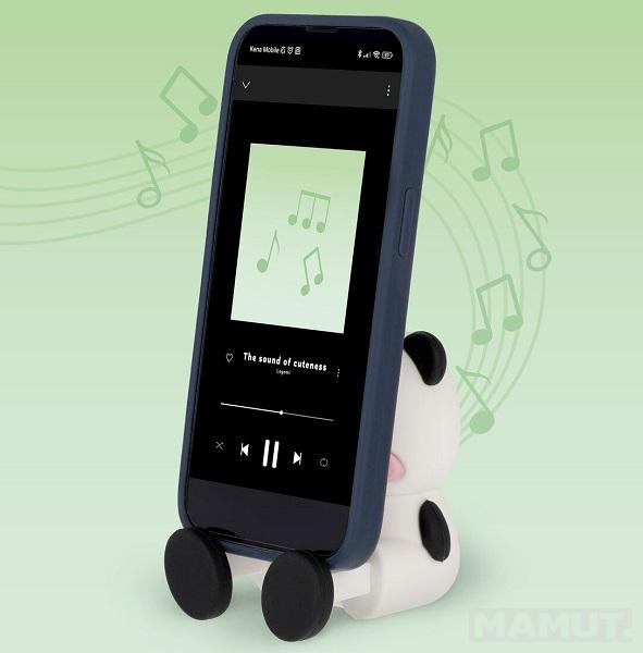 Bežični zvučnik i držač za mobilni PANDA The Sound of Cuteness 