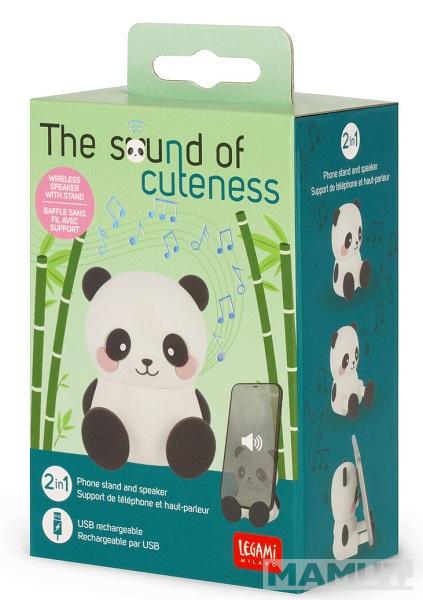 Bežični zvučnik i držač za mobilni PANDA The Sound of Cuteness 