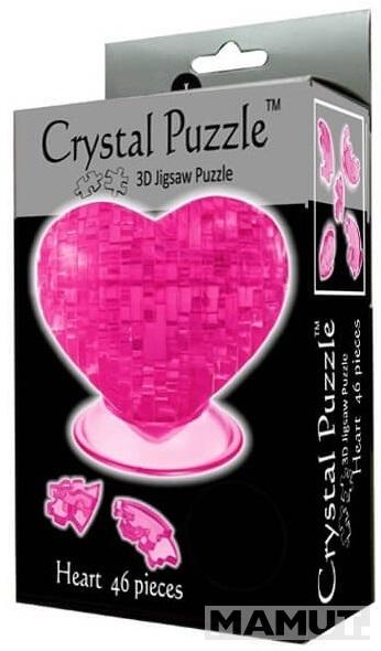 Dekoracija 3D slagalica PINK HEART 