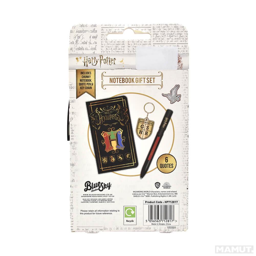Notes poklon set HARRY POTTER Colourful Crest 