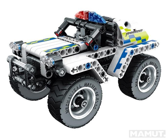 Maketa PULL BACK POLICE CAR 