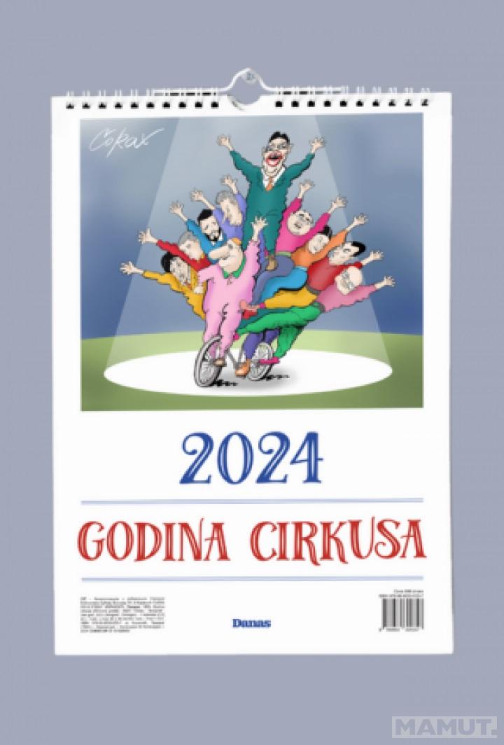 CORAX - GODINA CIRKUSA Zidni kalendar 