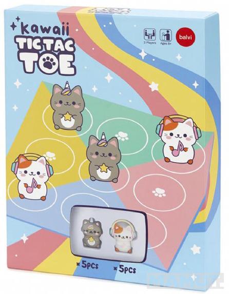 Društvena igra TIC TAC TOE KAWAII 