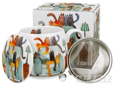Šolja sa infuzerom CAT'S WORLD - THE CHAIR 430ml