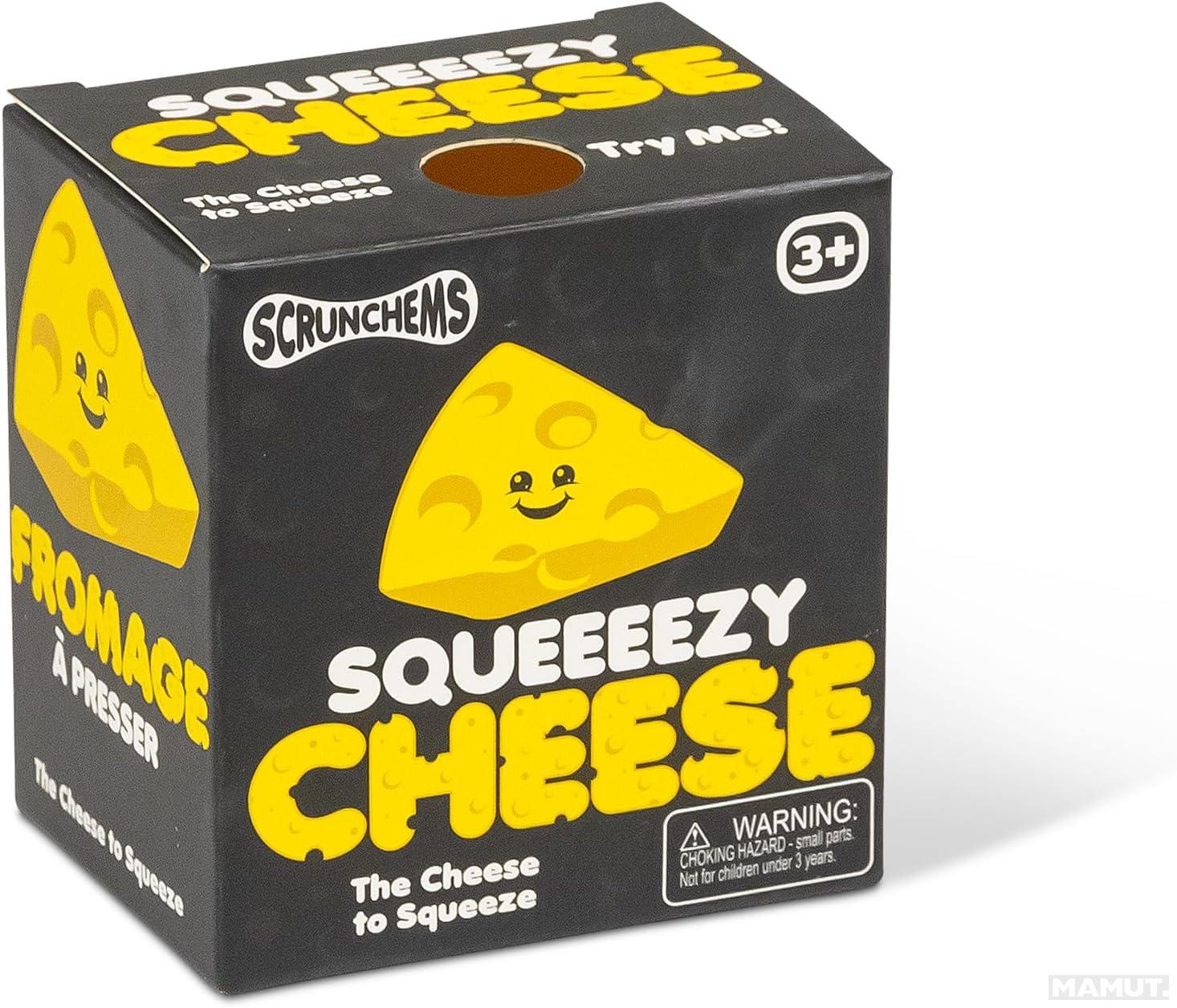 Antistres igračka SQUEEZY CHEESE 