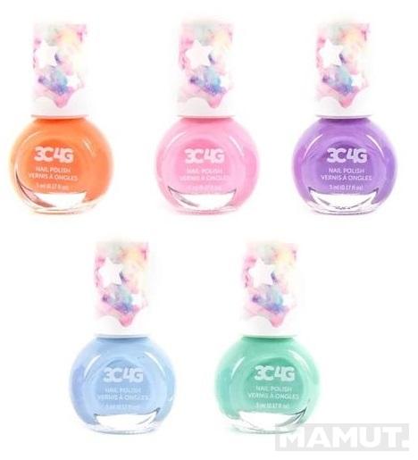 Set pet lakova za nokte PASTEL DREAM 