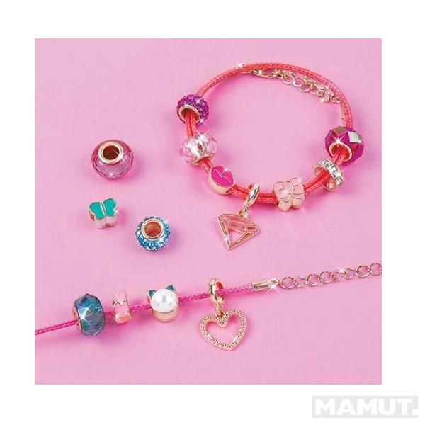 Kreativni set za pravljenje narukvica HALO CHARMS PRETTY IN PINK Make it real 