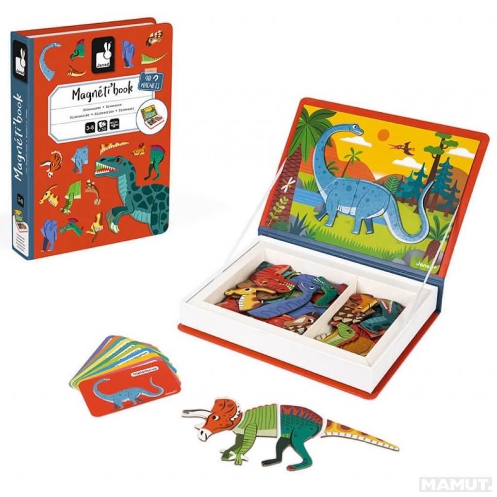 Knjiga sa magnetima DINOSAURUSI 