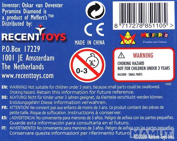 Mozgalica PYRAMINX DIAMOND 