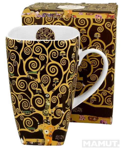 Velika četvrtasta šolja  TREE OF LIFE - KLIMT - 630ml