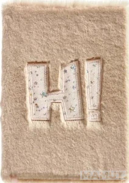 Notes A5 sa plišanim koricama  HI 