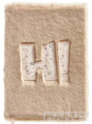 Notes A5 sa plišanim koricama MR DREAM 