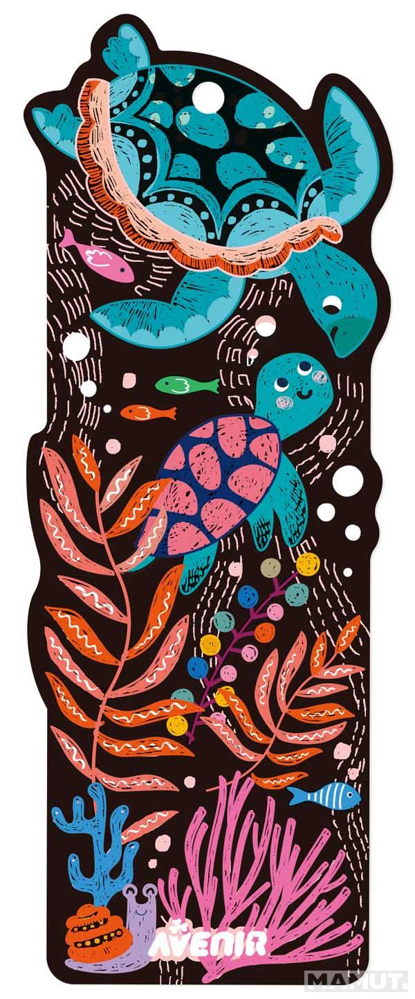 SCRATCH BOOK grebalica MORSKE ŽIVOTINJE 