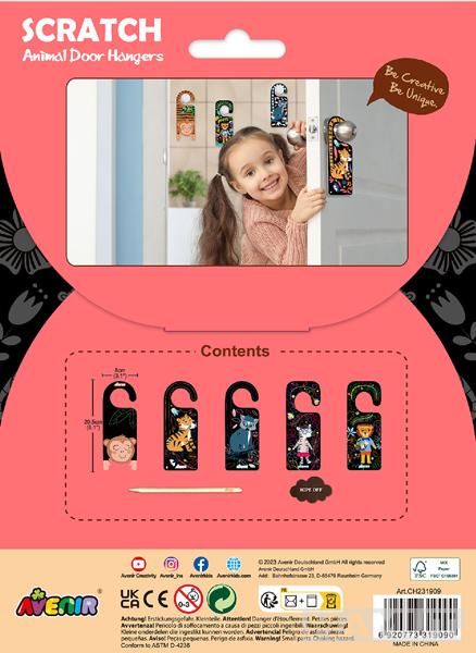 SCRATCH BOOK grebalica ŽIVOTINJE 