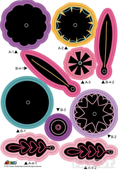 SCRATCH BOOK  knjiga grebalica BUKET CVEĆA 