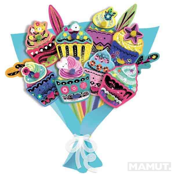 SCRATCH BOOK  knjiga grebalica BUKET MAFINA 