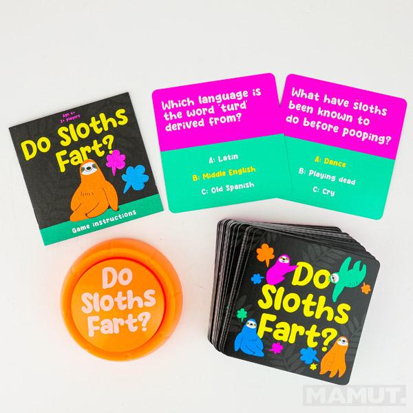 Društvena igra DO SLOTHS FART? 