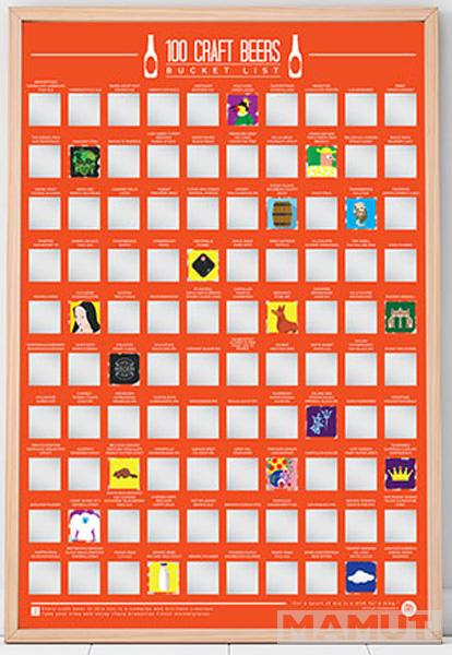 Greb-greb poster 100 BEERS 