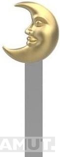Metalni bookmarker MESEC 
