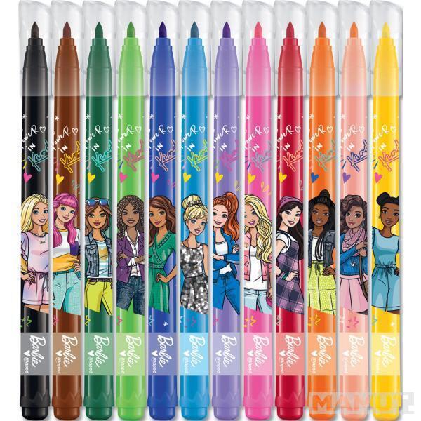 MAPED FLOMASTER BARBIE 12 