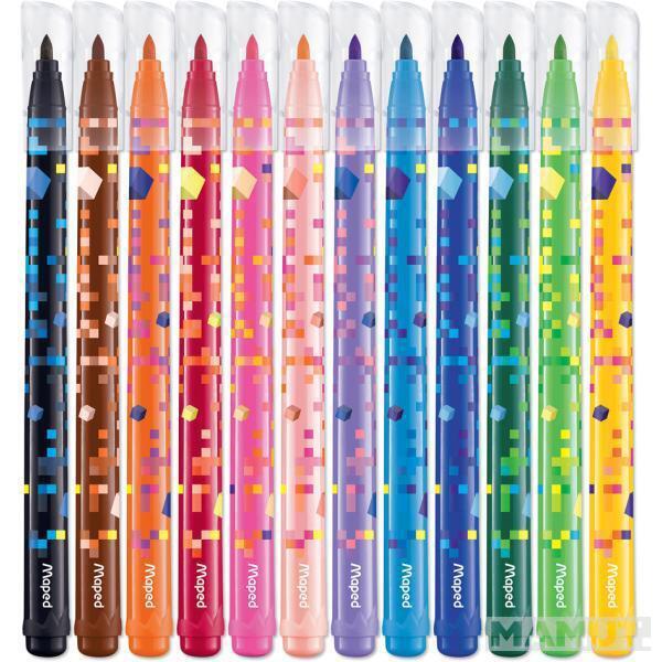 MAPED FLOMASTER PIXEL 12 