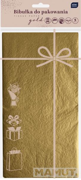 Ukrasni papir GOLD - 50x70cm 