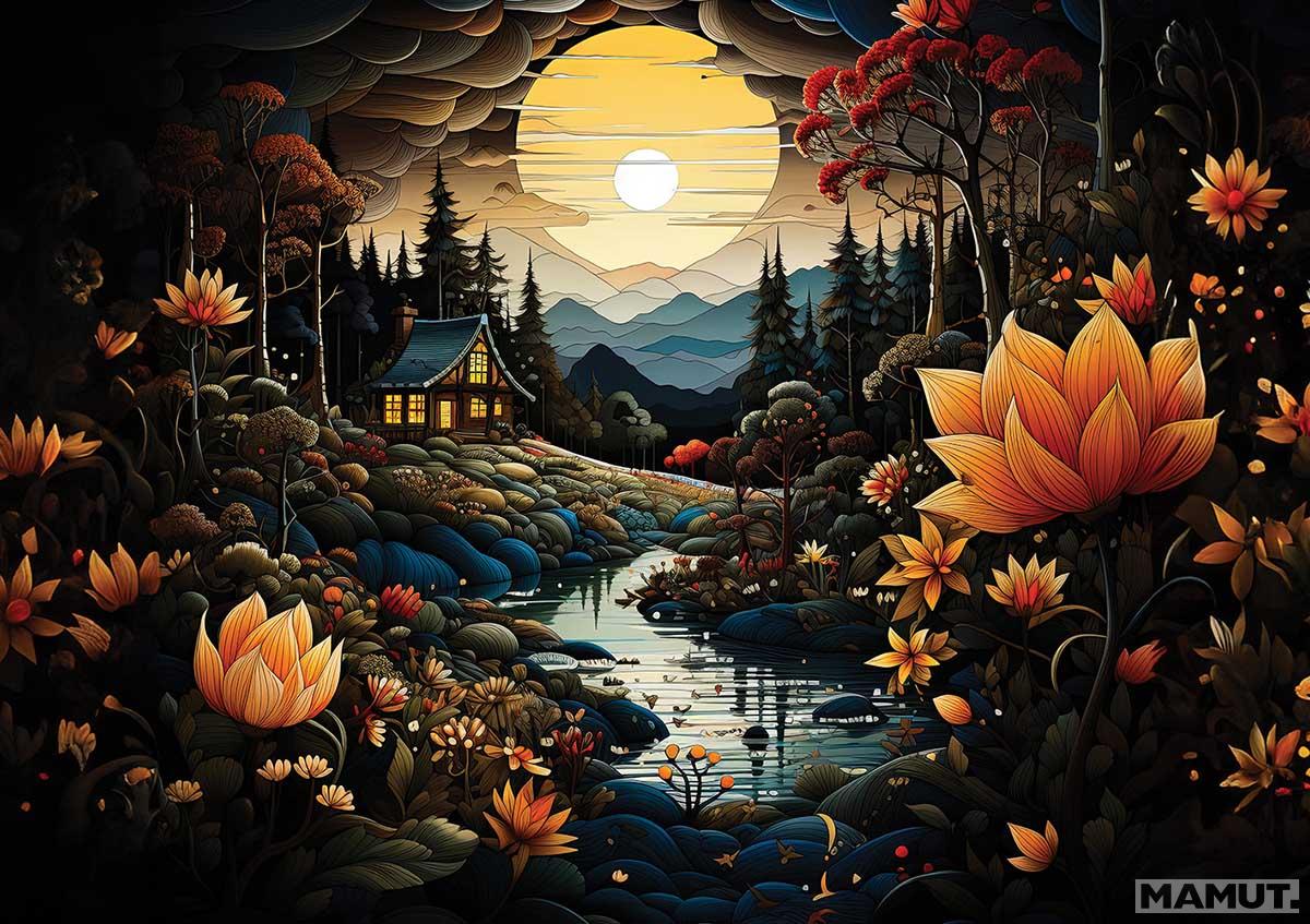 Puzzle 1000 NIGHT BEAUTIES 