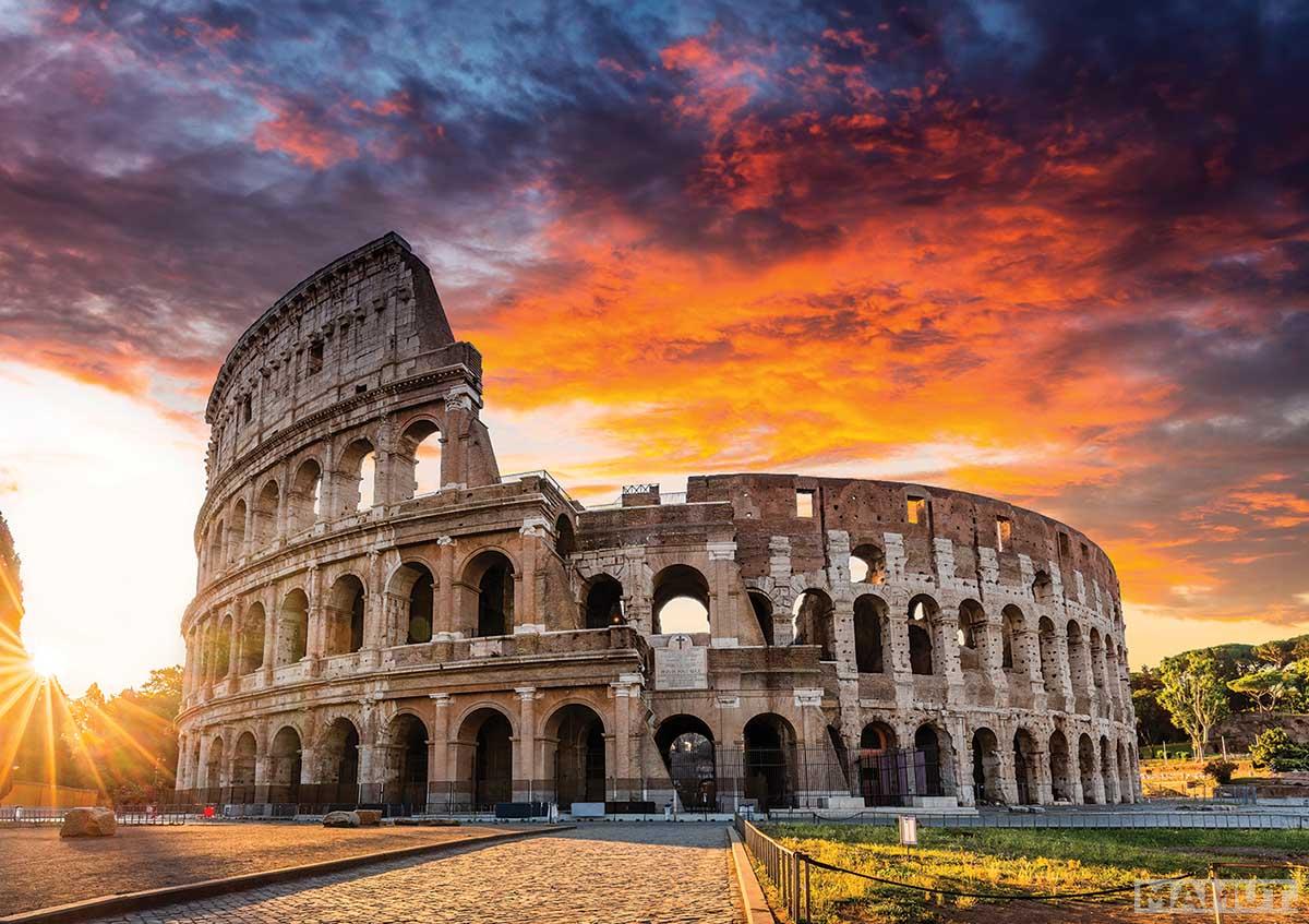Puzzle 1000 SUNSET AT COLOSSEUM 