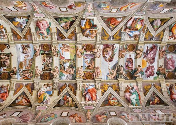 Puzzle SIKSTINSKA KAPELA 1000kom 