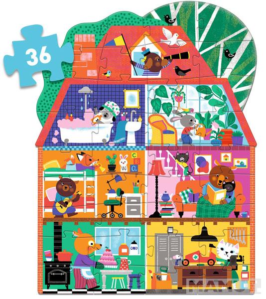 Puzzle za decu KUĆICA -36 kom 