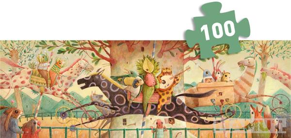 Puzzle za decu WONDERFUL RIDE - 100kom
