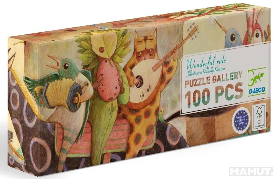 Puzzle za decu WONDERFUL RIDE - 100kom