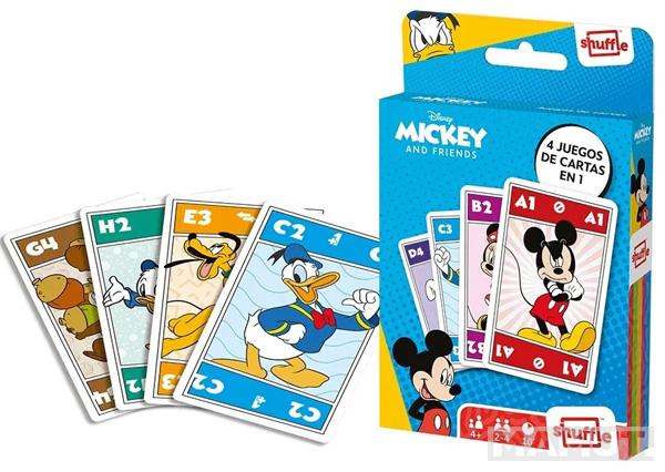Društvena igra SHUFFLE FUN - MICKEY & FRIENDS 