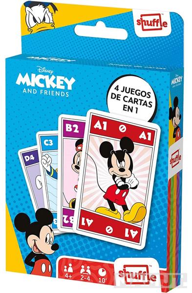 Društvena igra SHUFFLE FUN - MICKEY & FRIENDS 