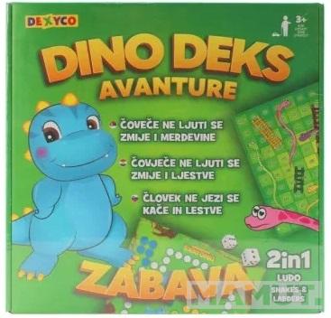 DINO DEKS AVANTURE DRUŠTVENA IGRA 