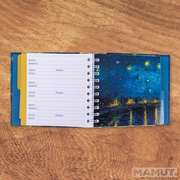Mali adresar VAN GOGH - STARRY NIGHT 