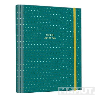 Tvrdokoričen notes sa spiralom B5 VICTORIA'S JOURNALS Tirkiz, na linije 