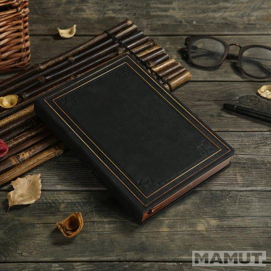 Notes VICTORIA'S JOURNALS VINTAGE - CRNI 14x20, 128 strana na linije 