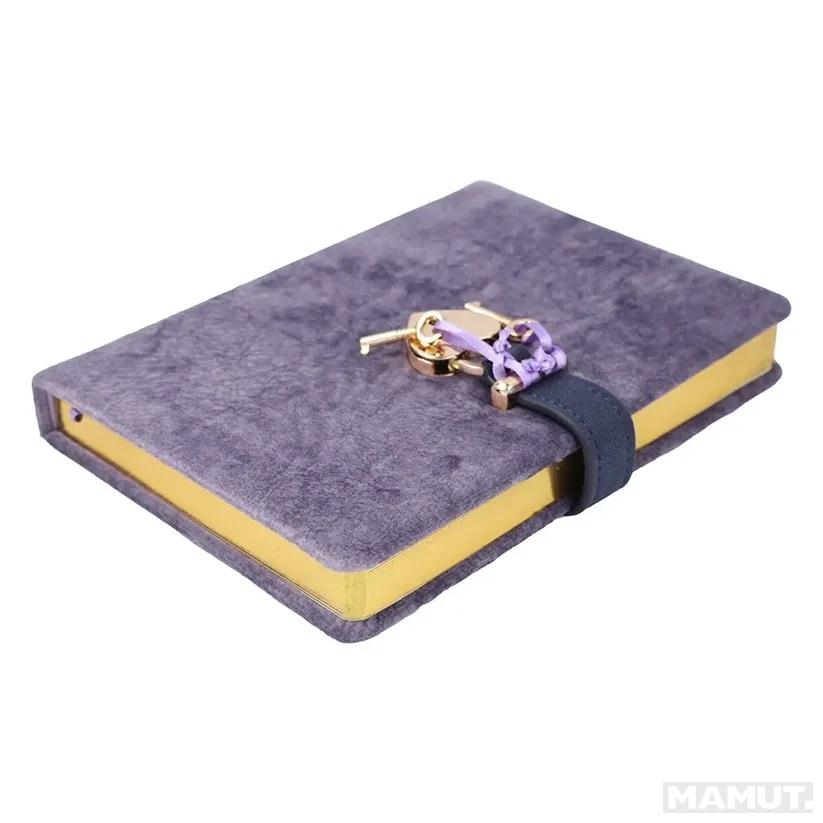 Notes sa ključićem VICTORIA'S JOURNALS HUSH-HUSH 160 strana na linije 