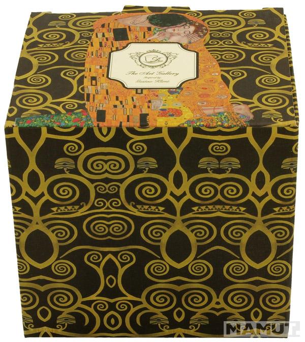 Šolja sa infuzerom  THE KISS BROWN GUSTAV KLIMT 