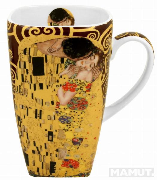 Velika četvrtasta šolja THE KISS - G. KLIMT - 630ml 