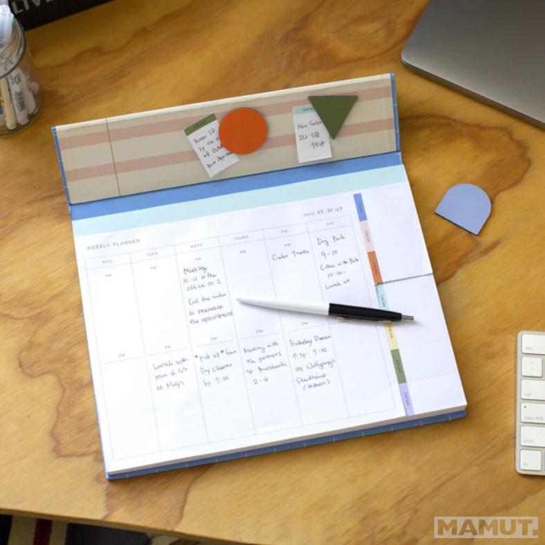 Nedeljni planer sa magnetima DESK PLANNER 12 meseci 