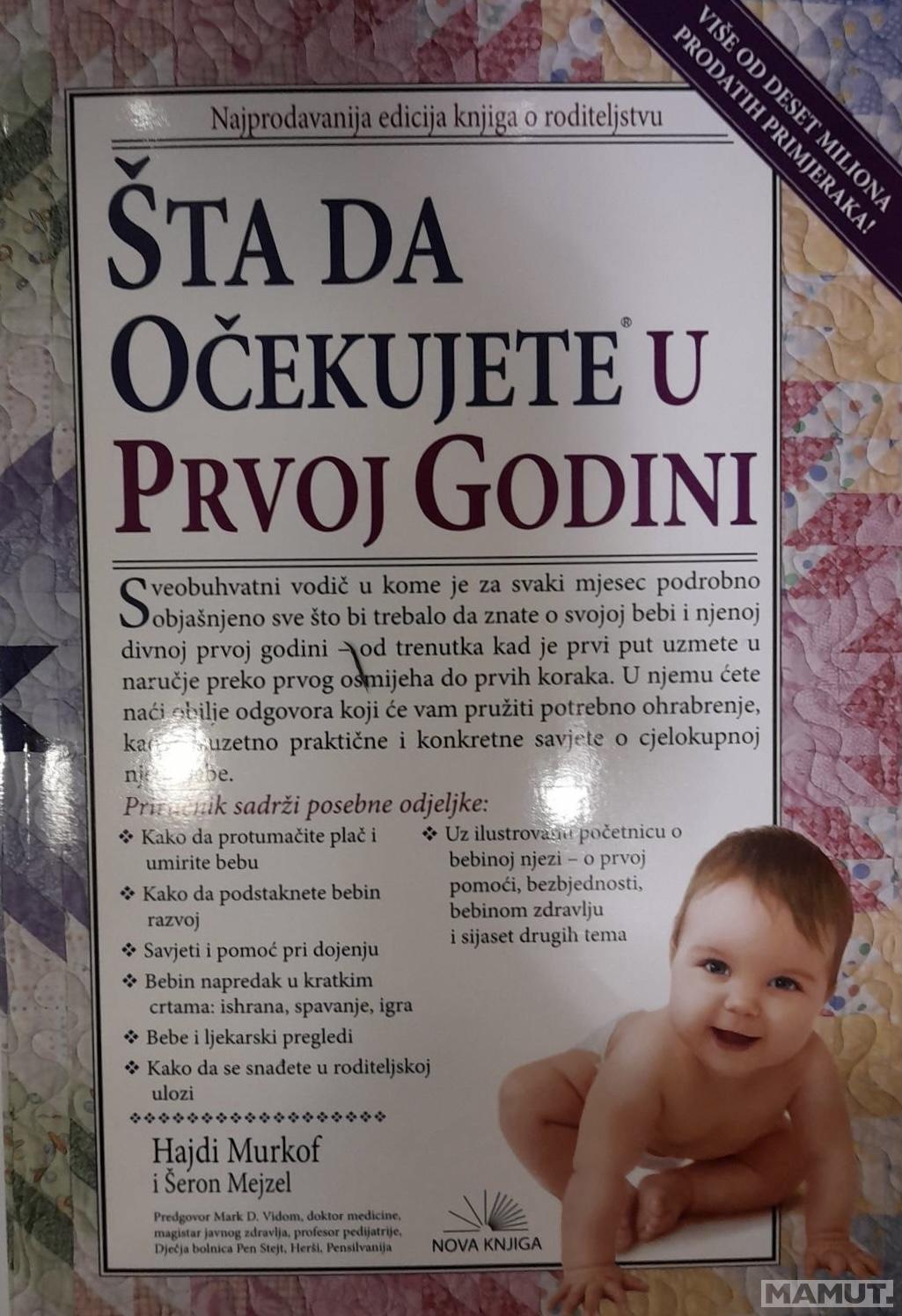 ŠTA DA OČEKUJETE U PRVOJ GODINI 