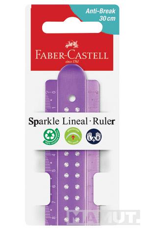 FABER CASTELL lenjir SPARKLE FLEX 30cm 