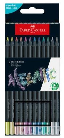 FABER CASTELL drvene bojice METALLIC 1/12 