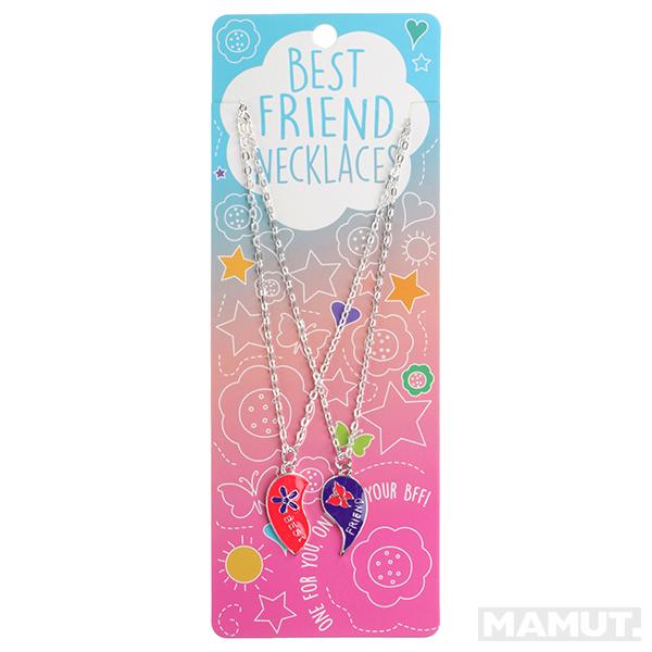 Set dve ogrlice BFF SRCE/LEPTIR 