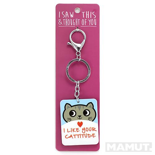 Privezak za ključeve I LIKE YOUR CATTITUDE 