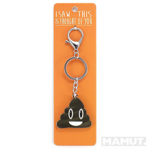 Privezak za ključeve POOP EMOJI 