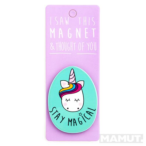 Magnet za frižider I SAW THIS MAGNET Stay Magical 