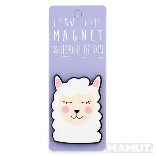 Magnet za frižider I SAW THIS MAGNET Llama 